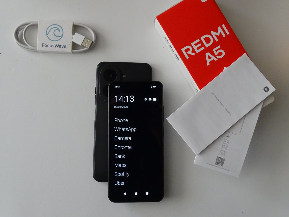 FocusPhone | A modern Dumbphone with WhatsApp and Spotify – FocusWave.org