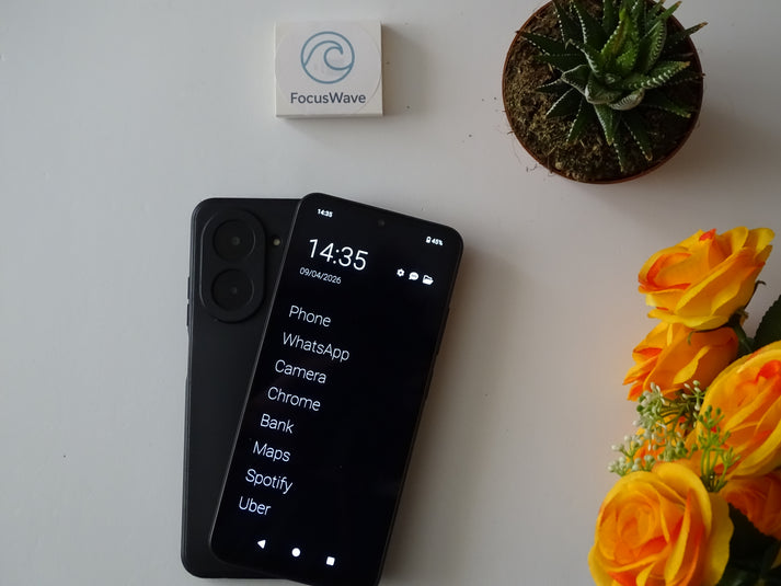 FocusPhone | A modern Dumbphone with WhatsApp and Spotify – FocusWave.org