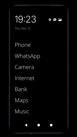 GIF completo del FocusPhone